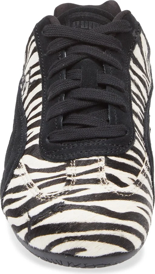 Speedcat Zebra Print Genuine Calf Hair Sneaker - Image 4