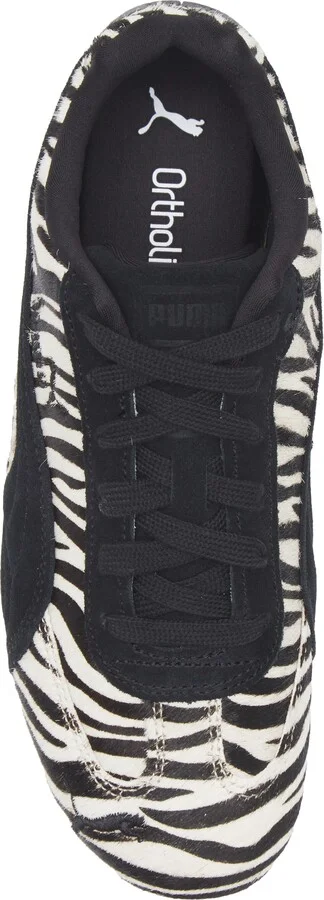 Speedcat Zebra Print Genuine Calf Hair Sneaker - Image 5
