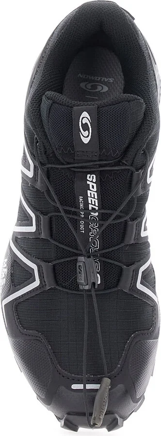 'speedcross 3' Black Low Top Sneakers With Logo Patch On The Tongue And Logo Lettering On The Side In Tech Fabric Unisex