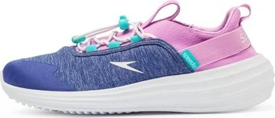 Speedo Adult Women's WaterTrek Water Shoes - Navy/Purple : Lightweight Bungee Closure - Image 2