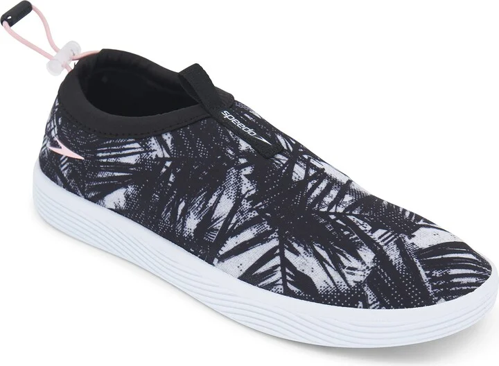 Speedo Black Palm Leaves