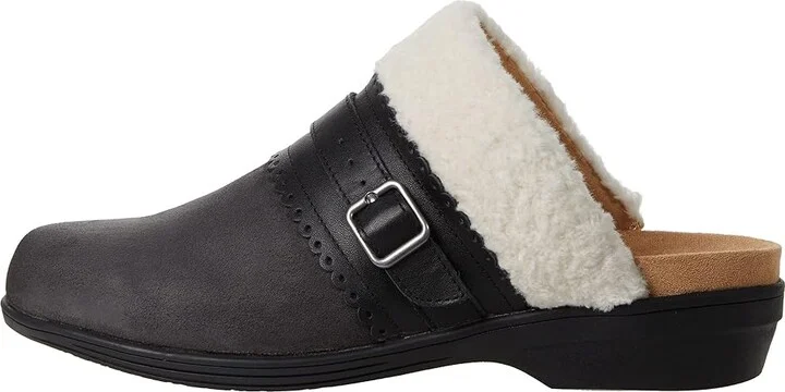 Spenco Nottingham Clog . Women's Shoes Iron Gate : 6.5 B, Leather - Image 6
