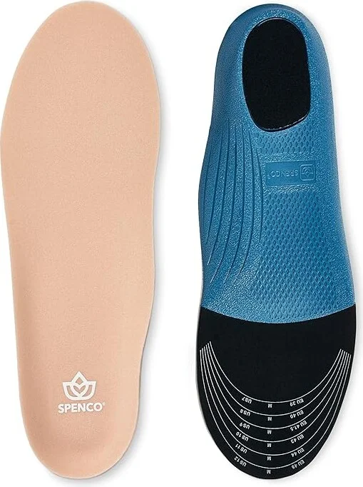 Spenco Spenco Diabetic TTF 2Pk Insoles Foot Care Brown : OSFM (Men's Shoe 7-13), Polyurethane