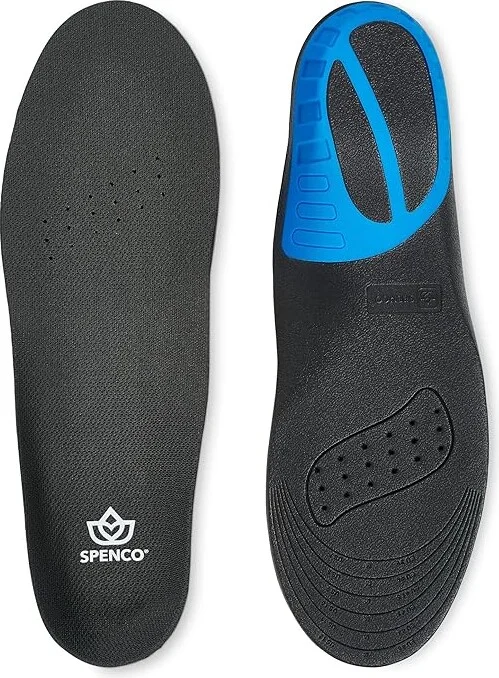 Spenco Spenco Knee Support TTF 2Pk Insoles Foot Care Black : OSFM (Men's Shoe 7-13), Textile