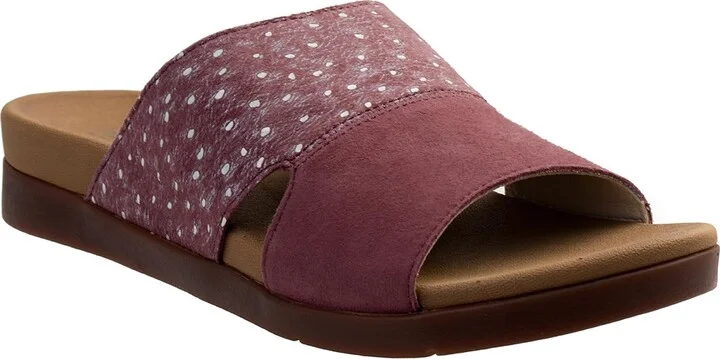Burgundy Ostrich