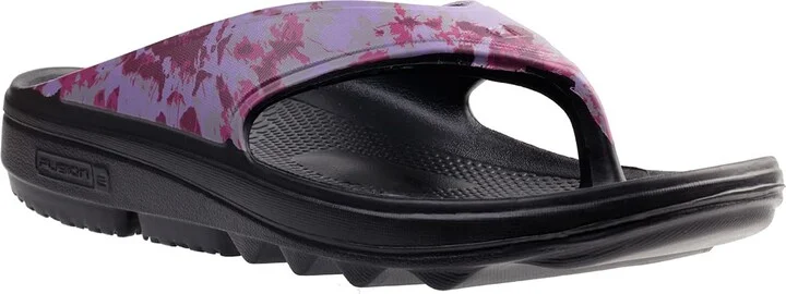 Spenco Women's Fusion 2 Thong Tie Dye Flip-Flop