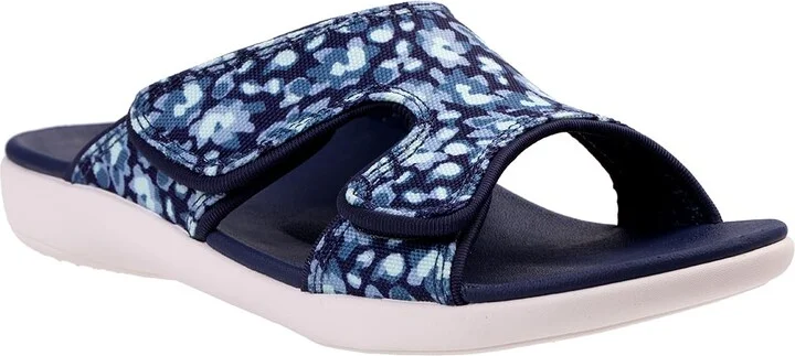 Spenco Women's Kholo Mod Floral Slide Sandal