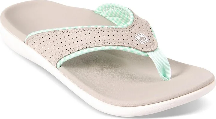 Spenco Women's Yumi Gingham Flip-Flop