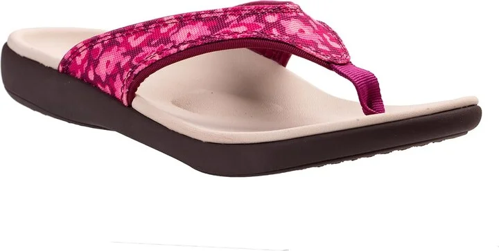 Spenco Women's Yumi Mod Floral Flip-Flop