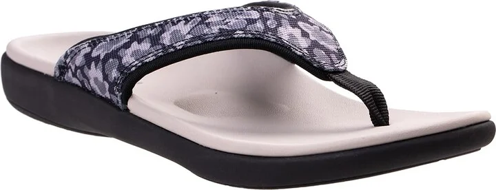 Spenco Women's Yumi Mod Floral Flip-Flop