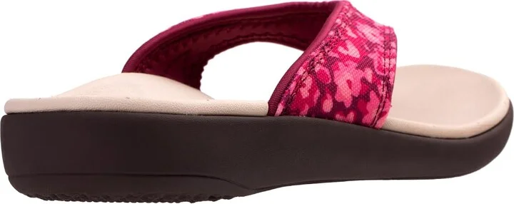 Spenco Women's Yumi Mod Floral Flip-Flop
