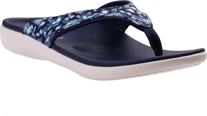 Spenco Women's Yumi Mod Floral Flip-Flop