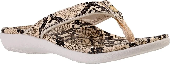 Spenco Women's Yumi Nuevo Snake Flip-Flop