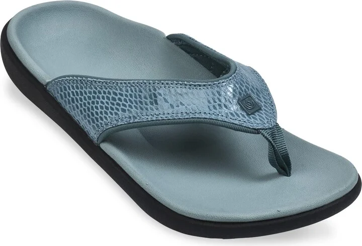 Spenco Women's Yumi Snake Flip-Flop