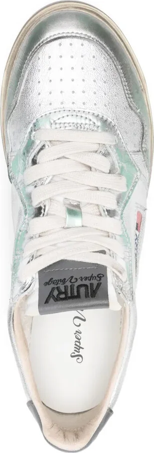 Sper Vintage metallic leather sneakers - Image 4