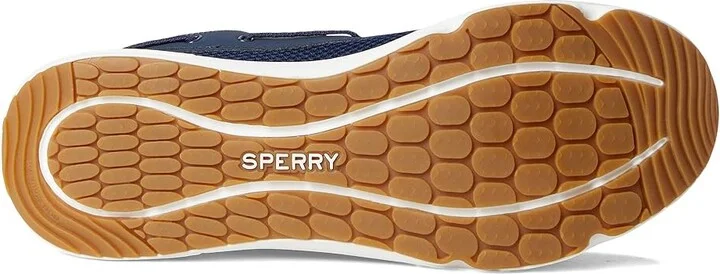 Sperry 7 Seas 3-Eye Men's Lace up casual Shoes Navy 1 : 8 M (D), Textile - Image 3