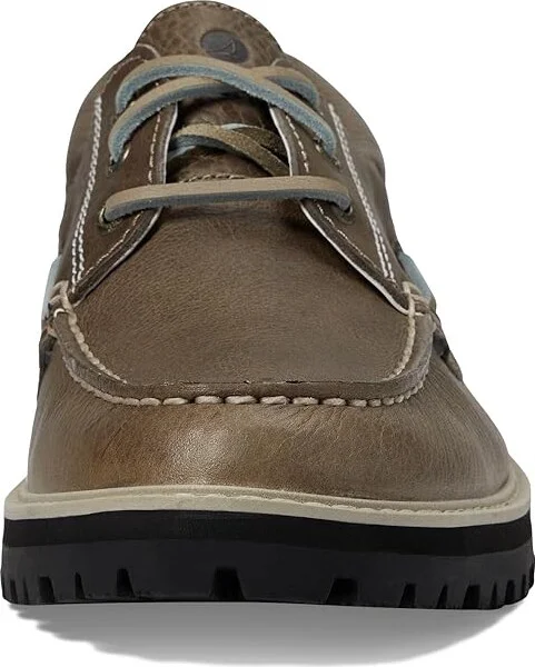 Sperry A/O Lug 3-Eye Men's Shoes Taupe : 8 M (D), Leather/Rubber/EVA - Image 5