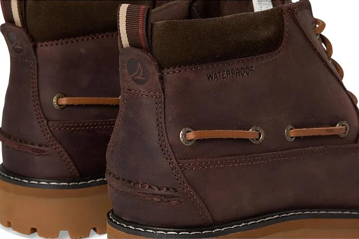 Sperry A/O Lug Chukka Men's Lace-up Boots Brown 2 : 7 M (D), Leather - Image 7