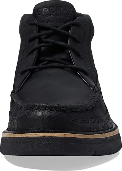 Sperry A/O Plushwave Lug Chukka Men's Shoes Black 2 : 7 M (D), Leather - Image 5