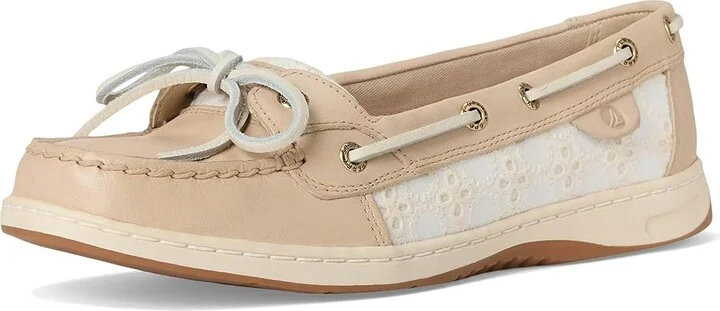 Sperry Angelfish 2-Eye Women's Lace up casual Shoes Light Pink : 8 M (B), Leather - Image 5