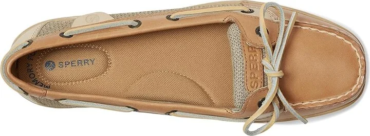 Sperry Angelfish 2-Eye Women's Lace up casual Shoes Linen : 10 M (B), Leather - Image 2
