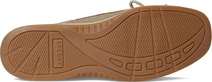 Sperry Angelfish 2-Eye Women's Lace up casual Shoes Linen : 10 M (B), Leather - Image 3