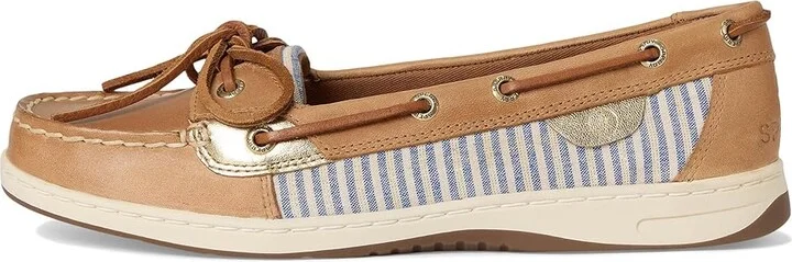 Sperry Angelfish 2-Eye Women's Lace up casual Shoes Tan : 5.5 M (B), Leather - Image 6