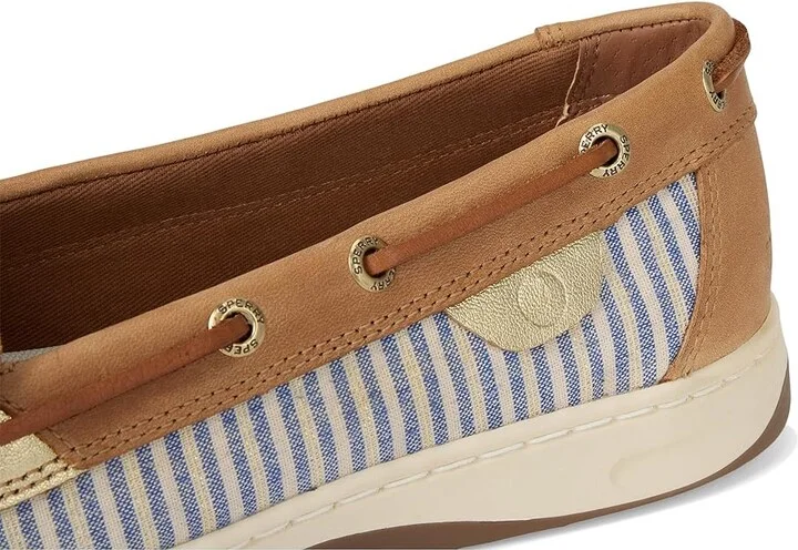 Sperry Angelfish 2-Eye Women's Lace up casual Shoes Tan : 5.5 M (B), Leather - Image 7
