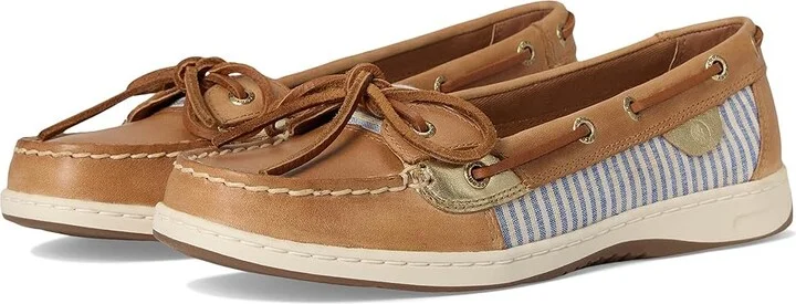 Sperry Angelfish 2-Eye Women's Lace up casual Shoes Tan : 5.5 M (B), Leather