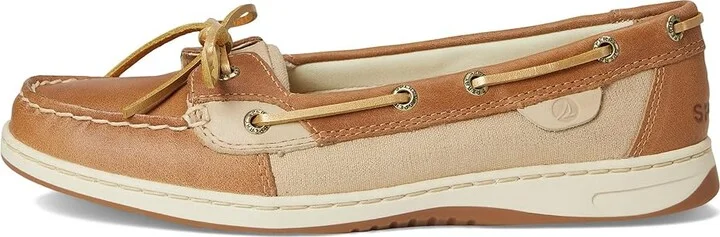 Sperry Angelfish 2-Eye Women's Lace up casual Shoes Tan Combo : 5 M (B), Leather - Image 6