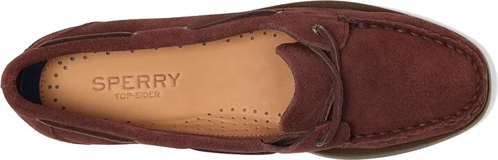 Sperry AO 1 Eye Women's Flat Shoes Dark Choco : 5 M (B), Leather - Image 2