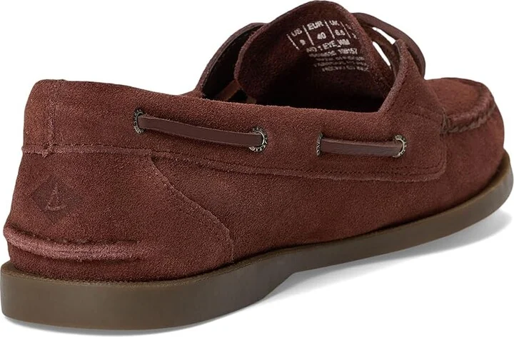 Sperry AO 1 Eye Women's Flat Shoes Dark Choco : 5 M (B), Leather - Image 4