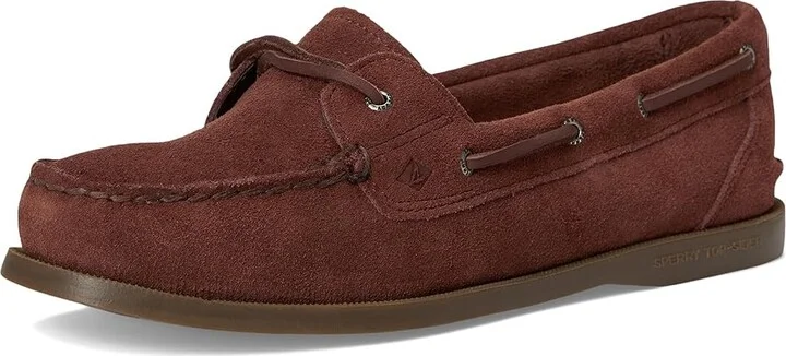 Sperry AO 1 Eye Women's Flat Shoes Dark Choco : 5 M (B), Leather - Image 5