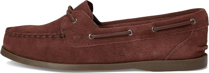 Sperry AO 1 Eye Women's Flat Shoes Dark Choco : 5 M (B), Leather - Image 6