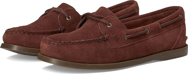Sperry AO 1 Eye Women's Flat Shoes Dark Choco : 5 M (B), Leather