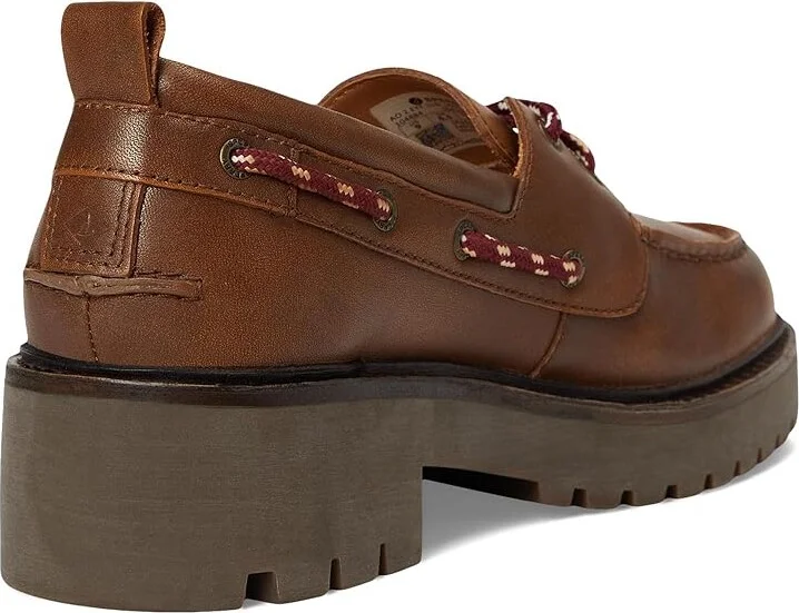 Sperry Ao 2 Eye Lug Women's Shoes Brown : 7.5 M (B), Leather - Image 4