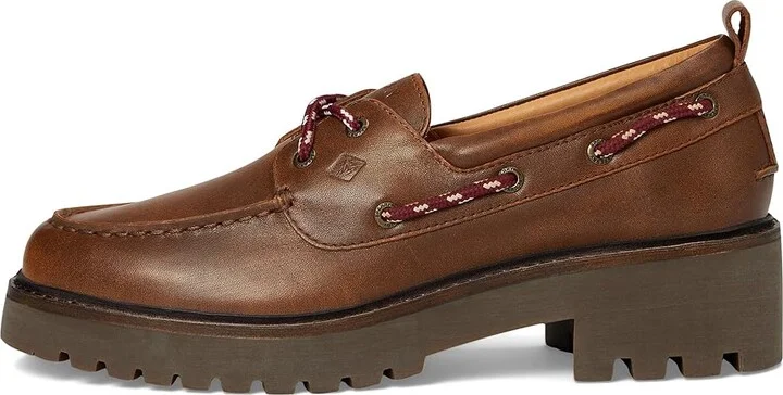 Sperry Ao 2 Eye Lug Women's Shoes Brown : 7.5 M (B), Leather - Image 6