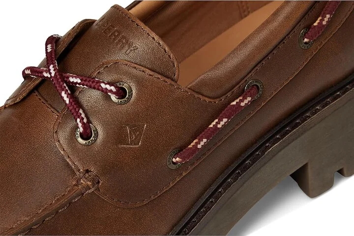 Sperry Ao 2 Eye Lug Women's Shoes Brown : 7.5 M (B), Leather - Image 7