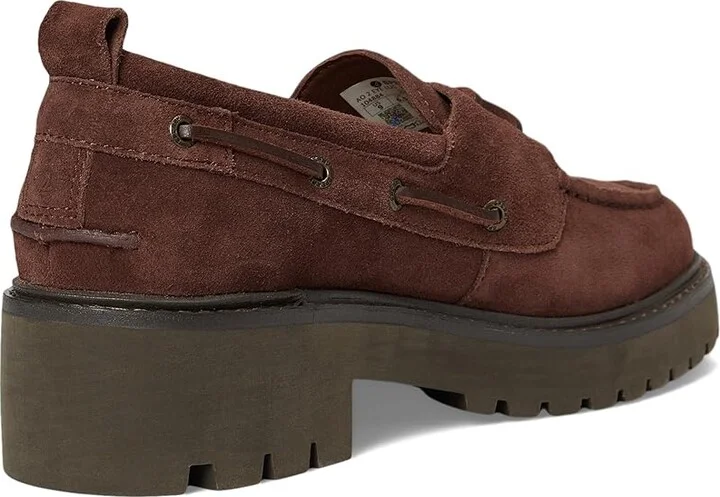 Sperry Ao 2 Eye Lug Women's Shoes Dark Choco : 8 M (B), Leather - Image 4