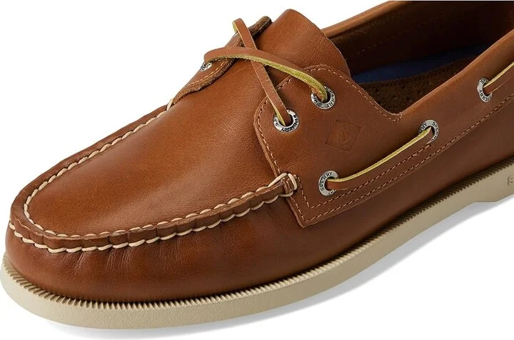 Sperry AO 2 Eye Men's Shoes Light Brown : 13 M (D), Leather - Image 7