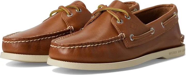 Sperry AO 2 Eye Men's Shoes Light Brown : 13 M (D), Leather