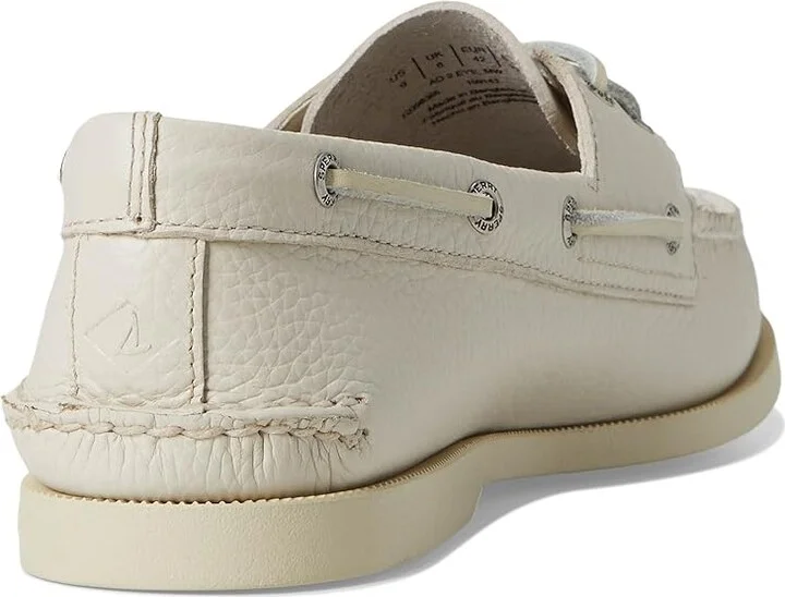 Sperry AO 2 Eye Men's Shoes White : 9 W (EE), Leather - Image 4