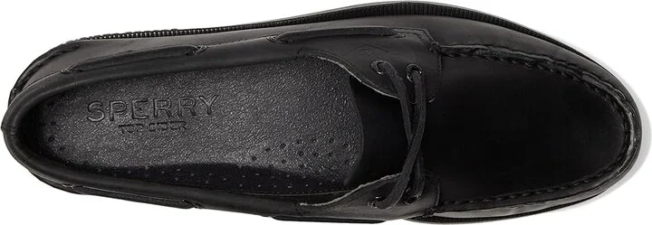 Sperry Ao 2 Eye Mm Men's Shoes Black 2 : 8 M (D), Leather - Image 2