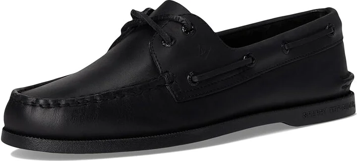 Sperry Ao 2 Eye Mm Men's Shoes Black 2 : 8 M (D), Leather - Image 5
