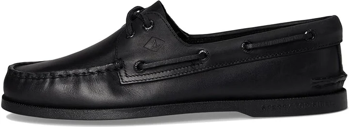 Sperry Ao 2 Eye Mm Men's Shoes Black 2 : 8 M (D), Leather - Image 6