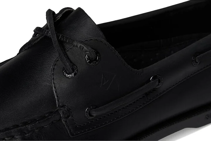 Sperry Ao 2 Eye Mm Men's Shoes Black 2 : 8 M (D), Leather - Image 7