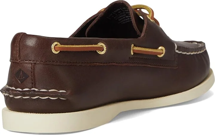 Sperry AO 2 Eye Women's Flat Shoes Brown : 6.5 M (B), Leather - Image 4