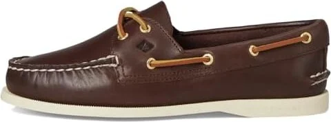 Sperry AO 2 Eye Women's Flat Shoes Brown : 6.5 M (B), Leather - Image 6