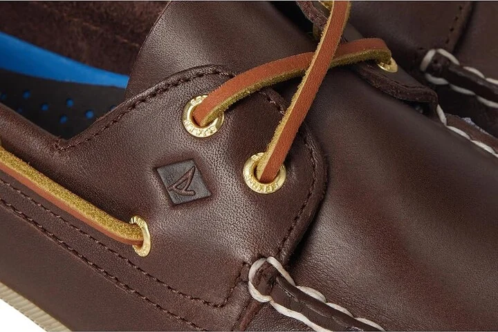 Sperry AO 2 Eye Women's Flat Shoes Brown : 6.5 M (B), Leather - Image 7