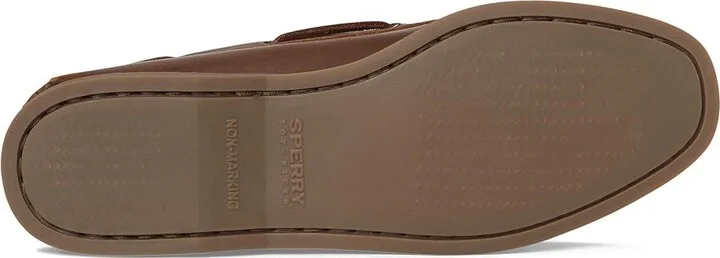 Sperry AO 2 Eye Women's Flat Shoes Medium Brown : 8 M (B), Leather - Image 3